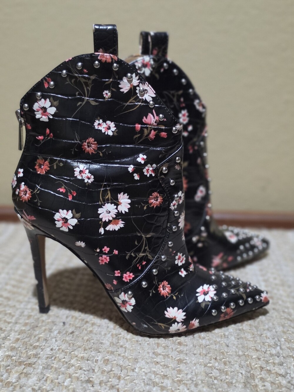 Jessica Simpson Pixillez 3 Stiletto Bootie Sz. 7 $128 - Picture 3 of 11